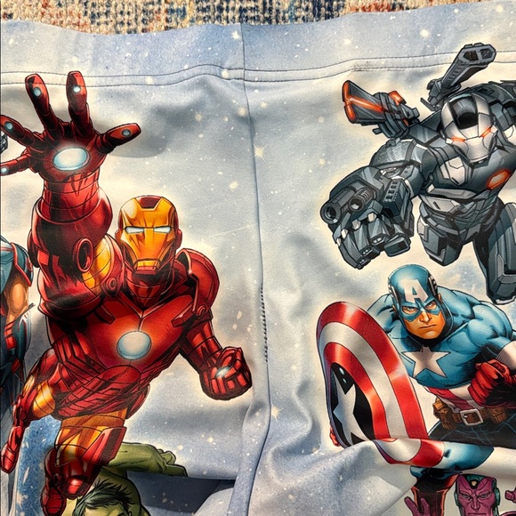 BlackMilk Marvel Avengers Assemble Leggings SZ S VGUC - Picture 3 of 4